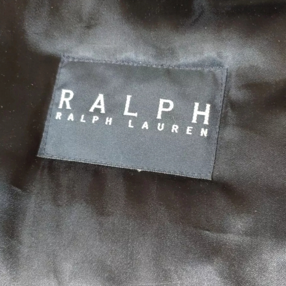 Ralph Lauren Trench Coat 44L Wool Liner Old Money English Country Khaki Green - Picture 11 of 16